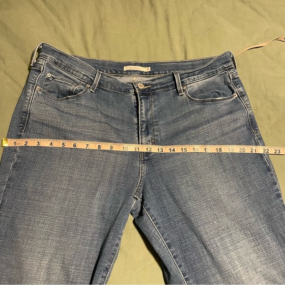 LEVI’S 505 straight light wash jeans size: 16 - Picture 9 of 10